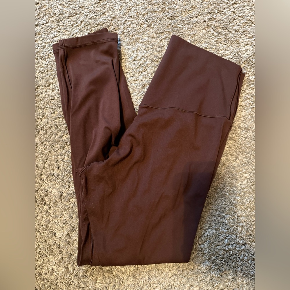 Aerie offline brown leggings large
